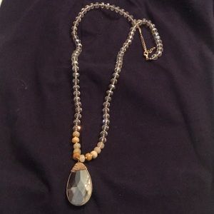 long beaded necklace